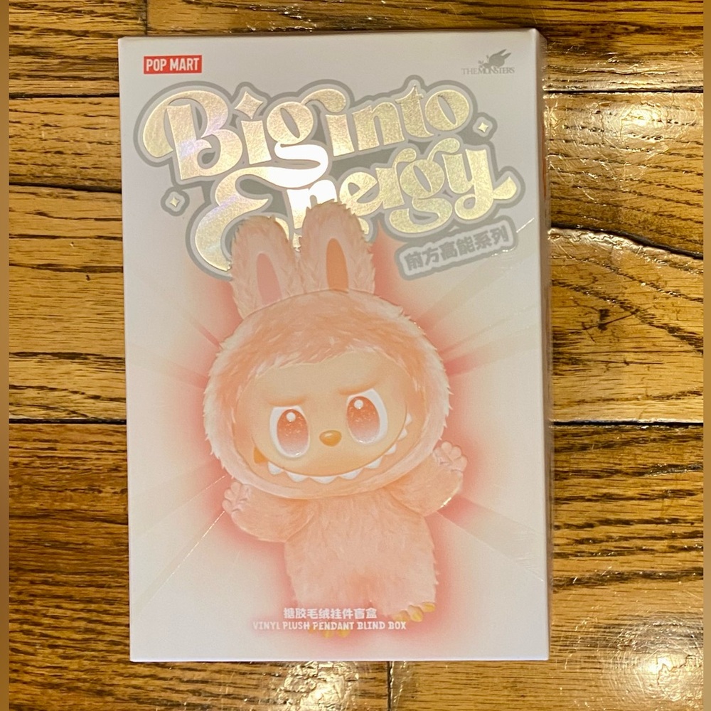 Labubu “Love” NIB Big Into Energy Sealed / Unopened New in Box from Popmart